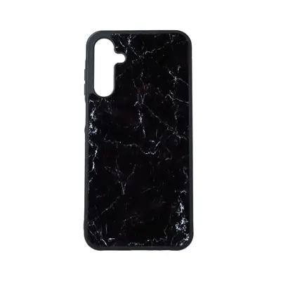 Kryt TopQ Marble Samsung A15 pevný Smoky Black 128706