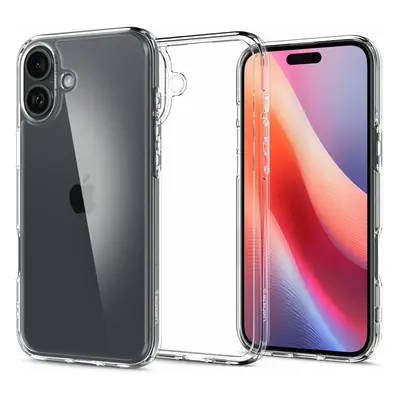 Zadní kryt SPIGEN Ultra Hybrid ACS08197 pro iPhone 16 - Crystal Clear