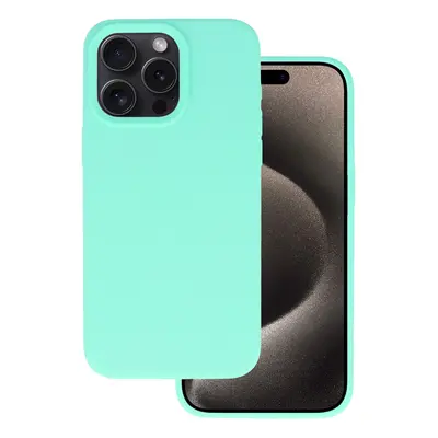 Zadní kryt Silicone Lite na iPhone 16 Pro mint