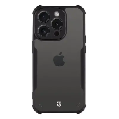 Tactical Quantum Stealth Kryt pro Apple iPhone 15 Pro Clear/Black