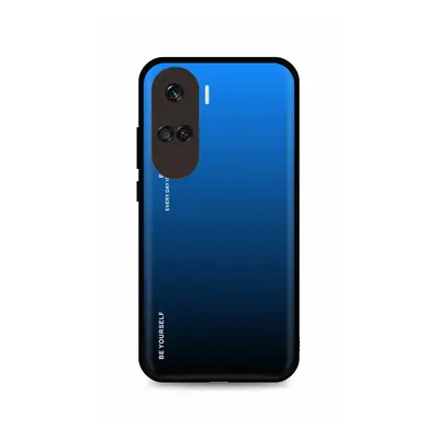 Kryt TopQ LUXURY Honor 90 Lite 5G pevný duhový modrý 120726