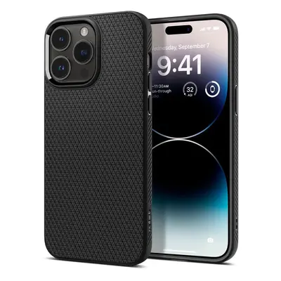 Pouzdro SPIGEN Liquid Air ACS06704 do Iphone 15 Pro - matně černé