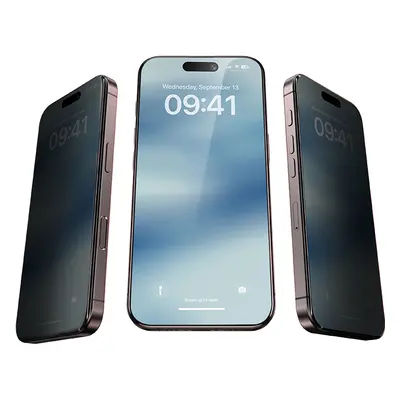 Tvrzené sklo Benks Ultra Shield Privacy pro iPhone 16 Plus-15 Plus-14 Pro Max černé