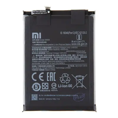 BN54 Xiaomi Original Baterie 5020mAh (Service Pack)