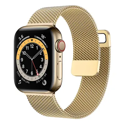 Řemínek Milanese pro Apple Watch 38-40-41 mm zlatý