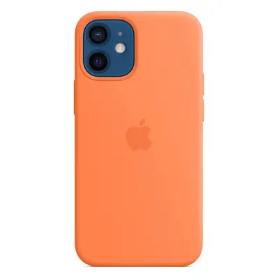 MHKN3ZM/A Apple Silikonový kryt vč. Magsafe pro iPhone 12 mini Kumquat