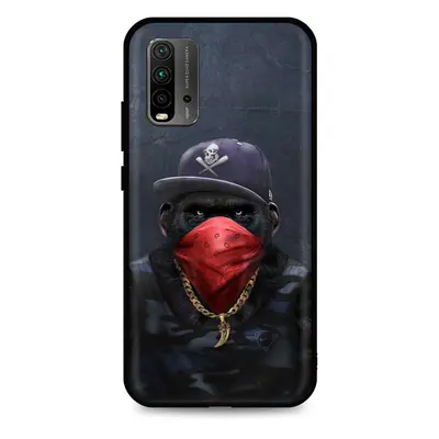 Kryt TopQ Xiaomi Redmi 9T silikon Monkey Gangster 65415