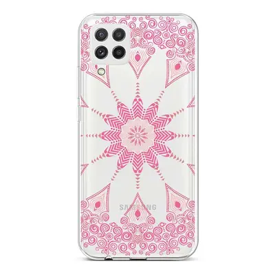 Kryt TopQ Samsung A22 silikon Pink Mandala 60538