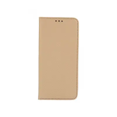 Pouzdro TopQ Xiaomi Poco F3 Smart Magnet knížkové zlaté 61601