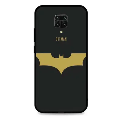 Kryt TopQ LUXURY Xiaomi Redmi Note 9 Pro pevný Gold Batman 52569