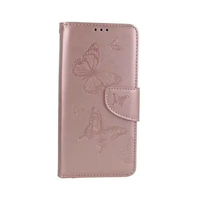 Pouzdro TopQ Samsung A54 5G knížkové Butterfly růžové světlé 111887