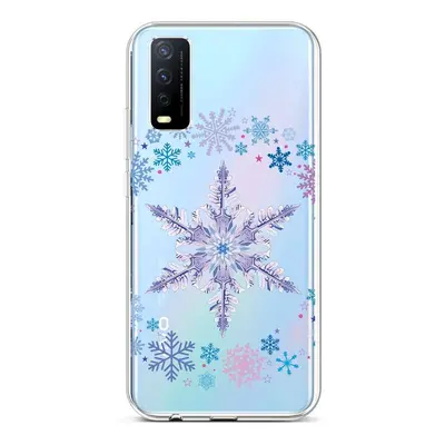 Kryt TopQ Vivo Y20s silikon Snowflake 66963