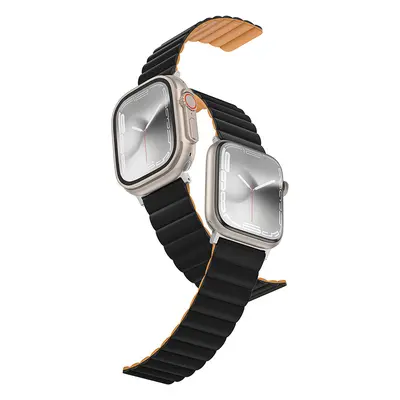 Řemínek Amazing Thing Smoothie Mag AWSPMBO pro Apple Watch 49-45-41 černý