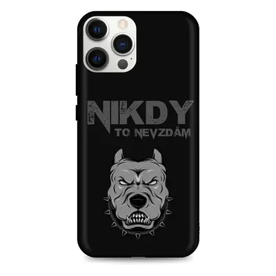 Kryt TopQ iPhone 12 Pro Max silikon Nikdy to nevzdám 54262