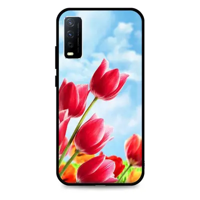 Kryt TopQ Vivo Y11s silikon Tulips 66760