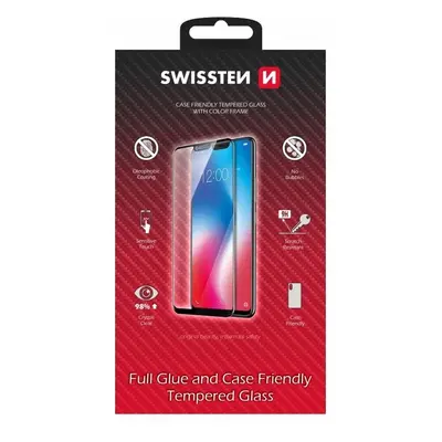 Tvrzené sklo Swissten na Huawei Nova 8i FullGlue černé