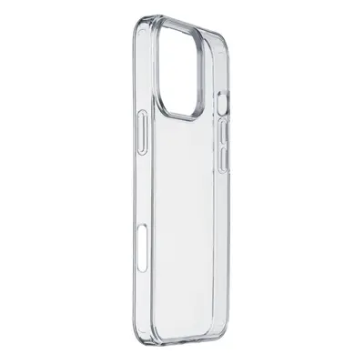 Zadní čirý kryt s ochranným rámečkem Cellularline Clear Duo pro Apple iPhone 16 Pro Max