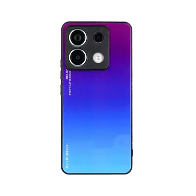 Kryt TopQ LUXURY Xiaomi Redmi Note 13 Pro 5G pevný duhový purpurový 118155