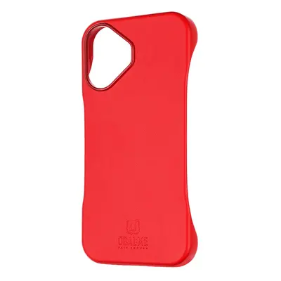 Zadní kryt OBAL:ME LeatherTanga pro Apple iPhone 16 Red