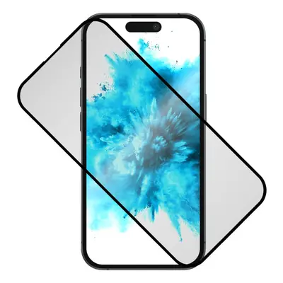 Ochranné tvrzené sklo FIXED Privacy Full-Cover pro Apple iPhone 16 Plus, lepení přes celý disple