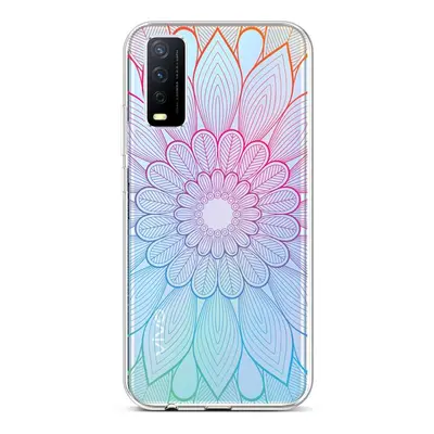 Kryt TopQ Vivo Y20s silikon Rainbow Mandala 66999