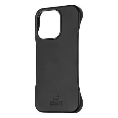 Zadní kryt OBAL:ME LeatherTanga pro Apple iPhone 15 Pro Black