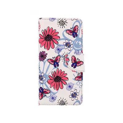 Pouzdro TopQ Realme C31 knížkové Flowers 74858