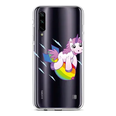 Kryt TopQ Xiaomi Mi A3 silikon Flying Unicorn 45127