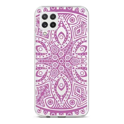 Kryt TopQ Samsung A22 silikon Violet Mandala 65236