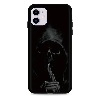 Kryt TopQ iPhone 11 silikon Dark Grim Reaper 48900