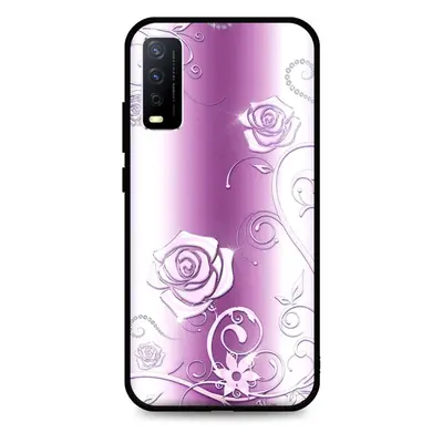 Kryt TopQ Vivo Y11s silikon Abstract Roses 66759