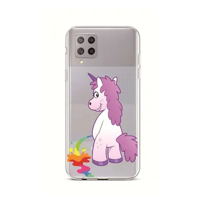 Kryt TopQ Samsung A42 silikon Rude Unicorn 55412