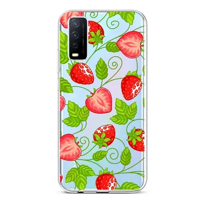 Kryt TopQ Vivo Y20s silikon Strawberries 67002