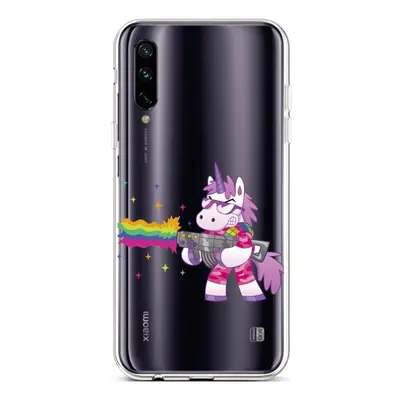 Kryt TopQ Xiaomi Mi A3 silikon Rainbow Gun 45129