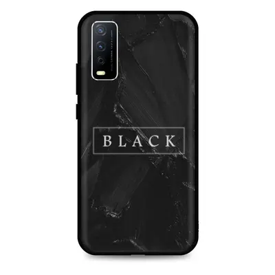 Kryt TopQ LUXURY Vivo Y11s pevný Black 71543