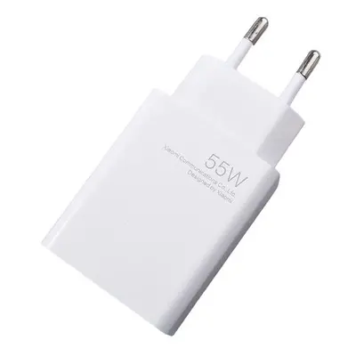 Adaptér Xiaomi MDY-12-EW s funkcí rychlonabíjení 55W bílý (Bulk)