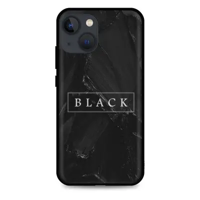 Kryt TopQ LUXURY iPhone 13 pevný Black 64761