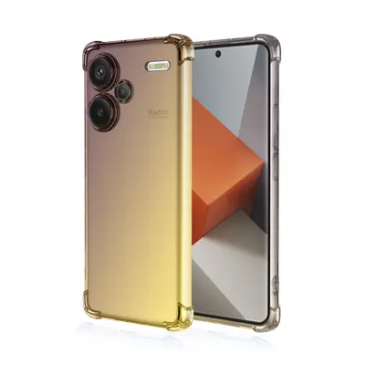 Kryt TopQ Xiaomi Redmi Note 13 Pro+ 5G Shock duhový purpurovo-žlutý 118189