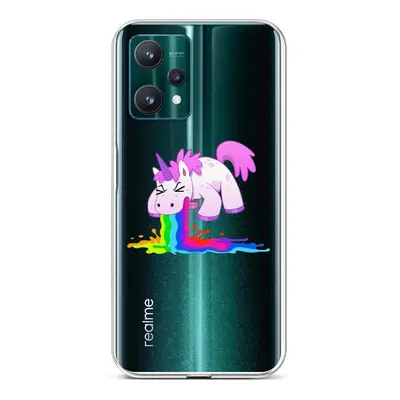 Kryt TopQ Realme 9 Pro silikon Rainbow Splash 73173