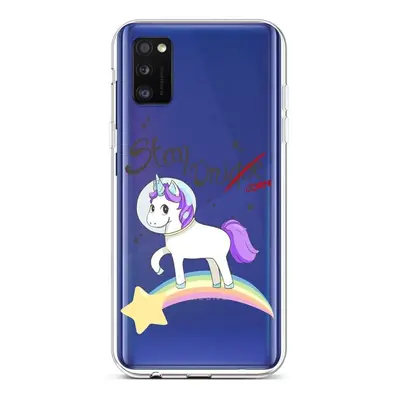 Kryt TopQ Samsung A41 silikon Stay Unicorn 49841