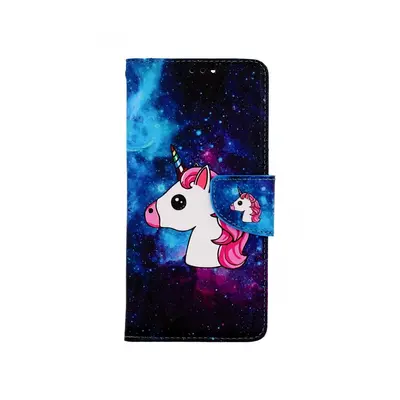 Pouzdro TopQ Realme C35 knížkové Space Unicorn 74891