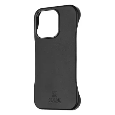 Zadní kryt OBAL:ME LeatherTanga pro Apple iPhone 16 Pro Black