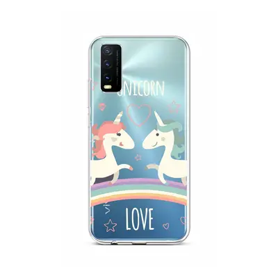 Kryt TopQ Vivo Y20s silikon Unicorn Love 56930