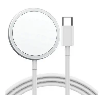 Bezdrátová nabíječka TopQ MagSafe 15W bílá 55906