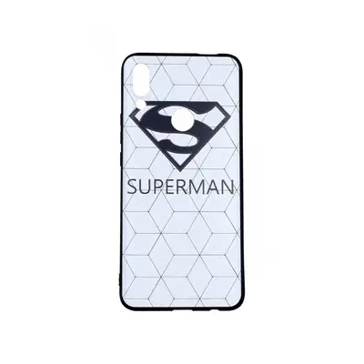 Kryt TopQ Huawei P Smart Z 3D silikon Bílý Superman 43260