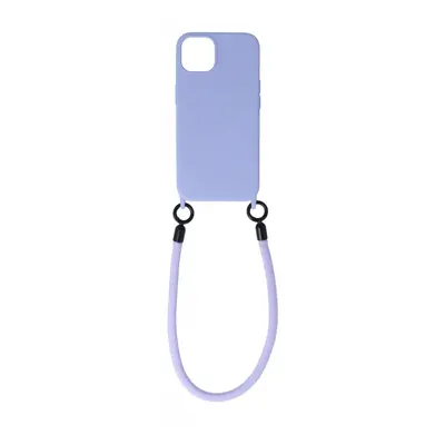 Kryt TopQ Minimalist Wrist Strap iPhone 13 fialový 126039