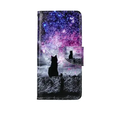 Pouzdro TopQ Xiaomi Redmi Note 13 5G knížkové Hvězdná obloha 121388