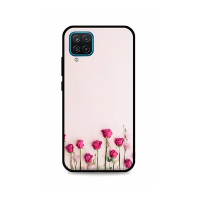 Kryt TopQ Samsung A12 silikon Roses 56686