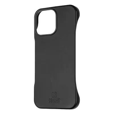 Zadní kryt OBAL:ME LeatherTanga pro Apple iPhone 16 Pro Max Black