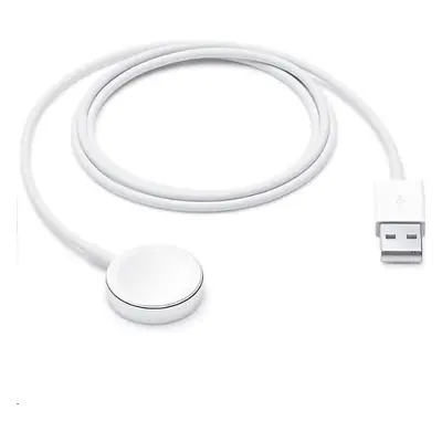 Magnetický nabíjecí kabel Apple pro Watch 5 - Watch 6 bílý (OOB Bulk)